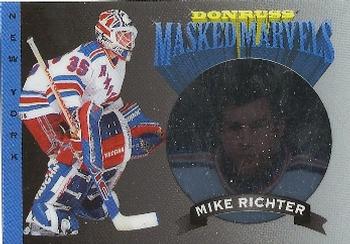 1994-95 Donruss - Masked Marvels #8 Mike Richter Front