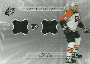 2001-02 SPx - Hockey Treasures #HT-LE John LeClair Front