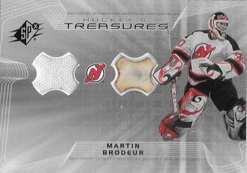 2001-02 SPx - Hockey Treasures #HT-MB Martin Brodeur Front