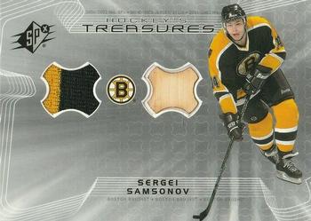 2001-02 SPx - Hockey Treasures #HT-SS Sergei Samsonov Front