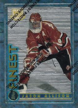 1994-95 Finest #154 Jason Allison Front