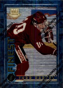 1994-95 Finest #160 Todd Harvey Front