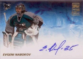 2001-02 Topps - Autographs #A-EN Evgeni Nabokov Front