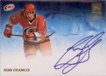2001-02 Topps - Autographs #A-RF Ron Francis Front