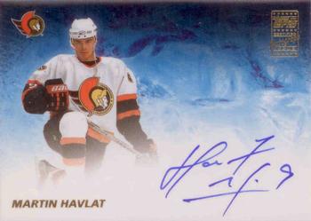 2001-02 Topps - Autographs #A-MHa Martin Havlat Front