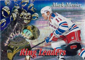 1994-95 Finest - Ring Leaders #1 Mark Messier Front