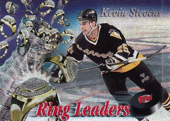 1994-95 Finest - Ring Leaders #13 Kevin Stevens Front