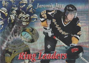 1994-95 Finest - Ring Leaders #15 Jaromir Jagr Front