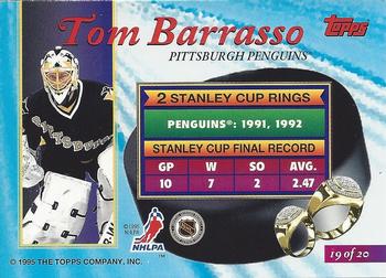 1994-95 Finest - Ring Leaders #19 Tom Barrasso Back
