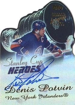 2001-02 Topps - Stanley Cup Heroes Autographed #SCHA-DP Denis Potvin Front