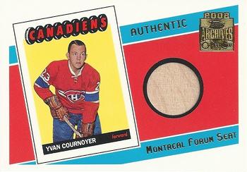 2001-02 Topps / O-Pee-Chee Archives - Arena Seats #AS-YC Yvan Cournoyer Front
