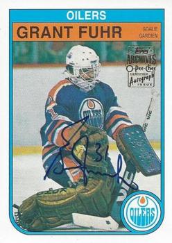 2001-02 Topps / O-Pee-Chee Archives - Autographs #91 Grant Fuhr Front