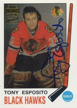 2001-02 Topps / O-Pee-Chee Archives - Autographs #3 Tony Esposito Front