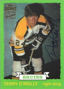 2001-02 Topps / O-Pee-Chee Archives - Autographs #71 Terry O'Reilly Front