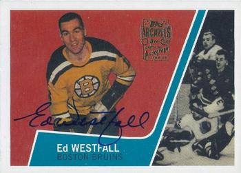 2001-02 Topps / O-Pee-Chee Archives - Autographs #51 Ed Westfall Front