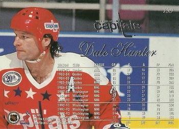 1994-95 Flair #199 Dale Hunter Back