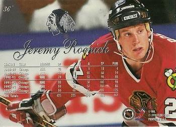 1994-95 Flair #36 Jeremy Roenick Back