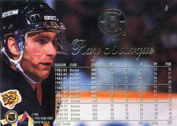 1994-95 Flair #8 Ray Bourque Back