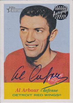 2001-02 Topps Heritage - Autographs #A-AA Al Arbour Front