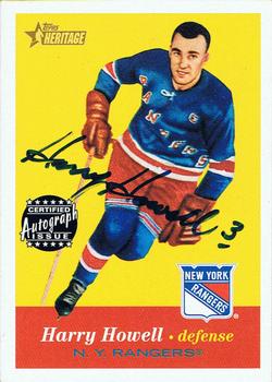 2001-02 Topps Heritage - Autographs #A-HH Harry Howell Front