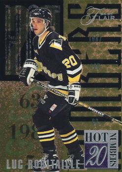 1994-95 Flair - Hot Numbers #7 Luc Robitaille Front