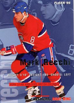 1994-95 Fleer #106 Mark Recchi Front