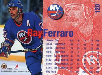 1994-95 Fleer #120 Ray Ferraro Back