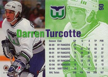 1994-95 Fleer #90 Darren Turcotte Back