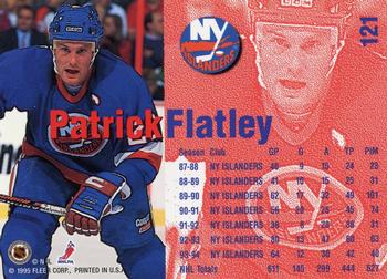 1994-95 Fleer #121 Patrick Flatley Back