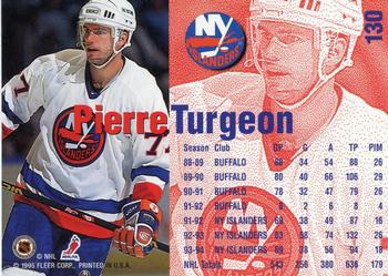 1994-95 Fleer #130 Pierre Turgeon Back