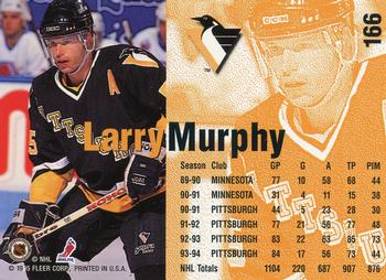 1994-95 Fleer #166 Larry Murphy Back