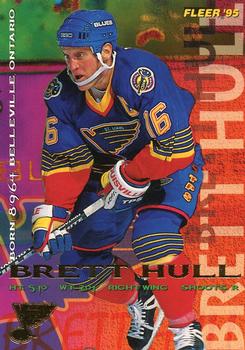 1994-95 Fleer #187 Brett Hull Front