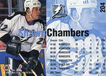 1994-95 Fleer #204 Shawn Chambers Back