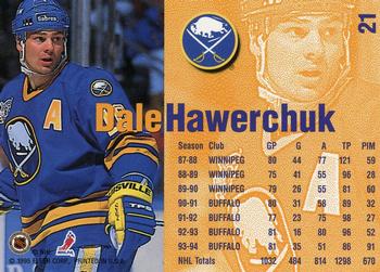 1994-95 Fleer #21 Dale Hawerchuk Back