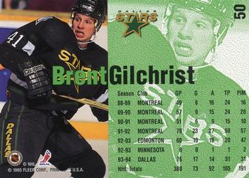1994-95 Fleer #50 Brent Gilchrist Back