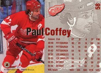 1994-95 Fleer #58 Paul Coffey Back