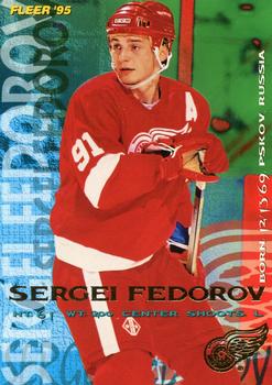 1994-95 Fleer #59 Sergei Fedorov Front