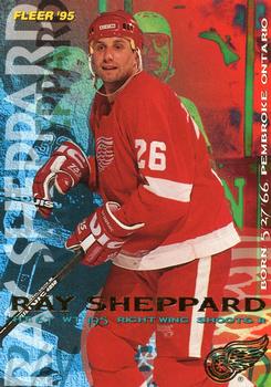 1994-95 Fleer #65 Ray Sheppard Front
