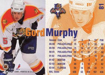 1994-95 Fleer #81 Gord Murphy Back