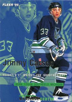 1994-95 Fleer #85 Jimmy Carson Front