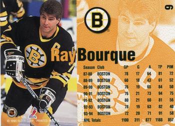 1994-95 Fleer #9 Ray Bourque Back