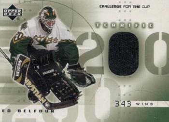 2001-02 Upper Deck Challenge for the Cup - Jerseys #T-EB Ed Belfour Front