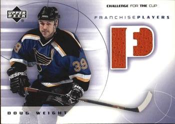 2001-02 Upper Deck Challenge for the Cup - Jerseys #FP-DW Doug Weight Front
