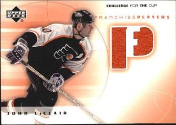 2001-02 Upper Deck Challenge for the Cup - Jerseys #FP-JL John LeClair Front