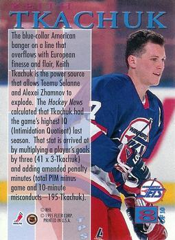 1994-95 Fleer - Franchise Futures #8 Keith Tkachuk Back