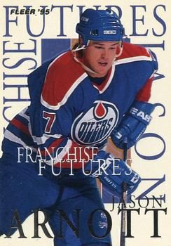 1994-95 Fleer - Franchise Futures #1 Jason Arnott Front