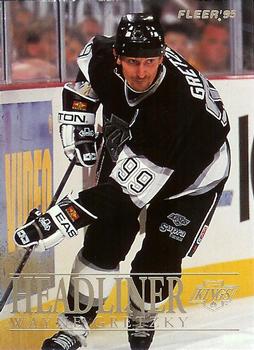 1994-95 Fleer - Headliners #4 Wayne Gretzky Front