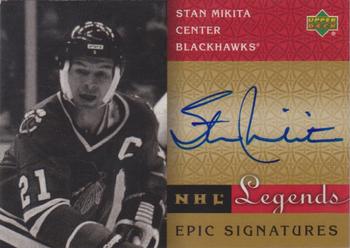 2001-02 Upper Deck Legends - Epic Signatures #SM Stan Mikita Front