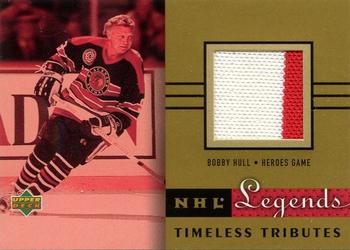 2001-02 Upper Deck Legends - Timeless Tributes #TT-BH Bobby Hull Front