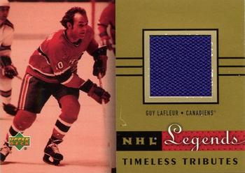 2001-02 Upper Deck Legends - Timeless Tributes #TT-LA Guy Lafleur Front
